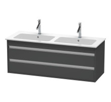 Тумба графит матовый 127 см Duravit Ketho KT643204949