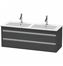 Тумба графит матовый 127 см Duravit Ketho KT643204949