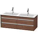 Тумба темный орех 127 см Duravit Ketho KT643302121