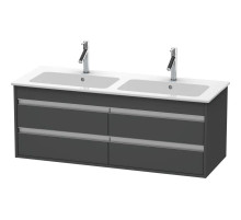 Тумба графит матовый 127 см Duravit Ketho KT643304949