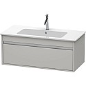 Тумба бетонно-серый матовый 100 см Duravit Ketho KT642000707