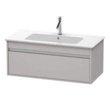 Тумба бетонно-серый матовый 100 см Duravit Ketho KT642000707