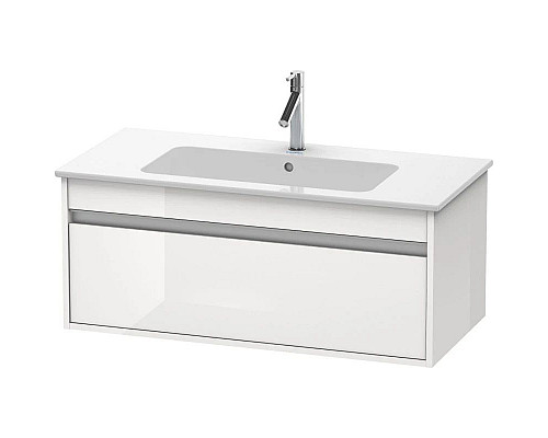 Заказать Тумба белый глянец 100 см Duravit Ketho KT642002222 в магазине сантехники Santeh-Crystal.ru