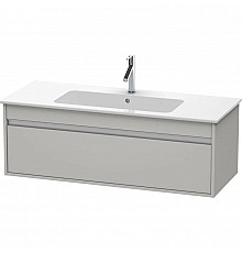 Тумба бетонно-серый матовый 120 см Duravit Ketho KT642100707