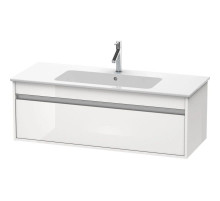 Тумба белый глянец 120 см Duravit Ketho KT642102222