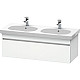 Купить Тумба белый матовый 115 см Duravit DuraStyle DS638601818 в магазине сантехники Santeh-Crystal.ru