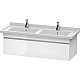 Купить Тумба белый глянец 120 см Duravit DuraStyle DS639002222 в магазине сантехники Santeh-Crystal.ru