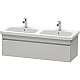 Заказать Тумба бетонно-серый матовый 123 см Duravit DuraStyle DS639800707 в магазине сантехники Santeh-Crystal.ru
