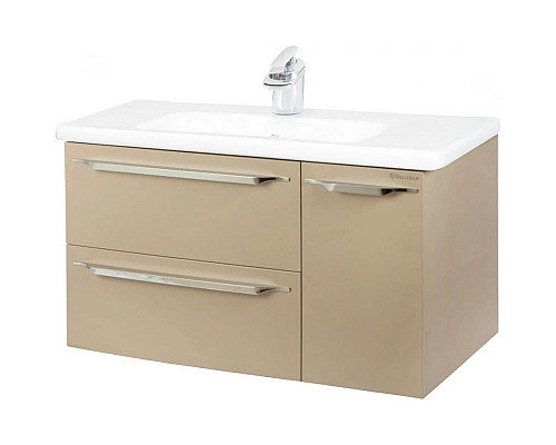 Приобрести Тумба с раковиной капучино 100,4 см Bellezza Луиджи 4639217270454 + 4660018641235 в магазине сантехники Santeh-Crystal.ru