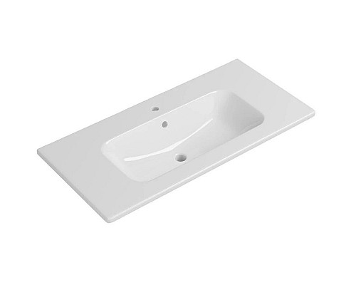 Приобрести Тумба с раковиной капучино 100,4 см Bellezza Луиджи 4639217270454 + 4660018641235 в магазине сантехники Santeh-Crystal.ru