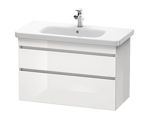 Купить Тумба белый глянец 93 см Duravit DuraStyle DS648202222 в магазине сантехники Santeh-Crystal.ru