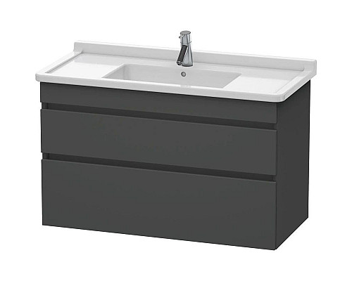 Купить Тумба графит матовый 100 см Duravit DuraStyle DS648904949 в магазине сантехники Santeh-Crystal.ru