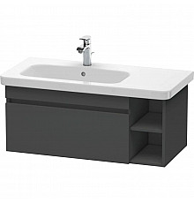 Тумба графит матовый 93 см Duravit DuraStyle DS639704949