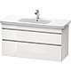 Заказать Тумба белый глянец 113 см Duravit DuraStyle DS649502222 в магазине сантехники Santeh-Crystal.ru
