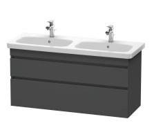 Тумба графит матовый 123 см Duravit DuraStyle DS649804949