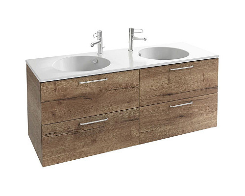 Приобрести Тумба дуб табак 140 см Jacob Delafon Odeon Rive Gauche EB2526-R5-E52 в магазине сантехники Santeh-Crystal.ru