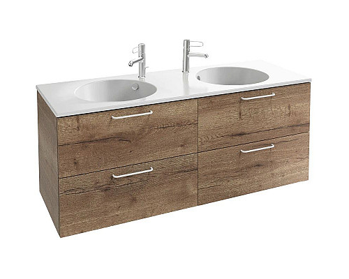 Приобрести Тумба дуб табак 140 см Jacob Delafon Odeon Rive Gauche EB2526-R6-E52 в магазине сантехники Santeh-Crystal.ru