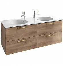 Тумба квебекский дуб 140 см Jacob Delafon Odeon Rive Gauche EB2526-R8-E10