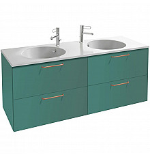 Тумба оливковый матовый 140 см Jacob Delafon Odeon Rive Gauche EB2526-R7-M47