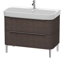 Тумба дуб темный брашированный 97,5 см Duravit Happy D.2 H2637407272