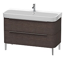 Тумба дуб темный брашированный 117,5 см Duravit Happy D.2 H2637507272