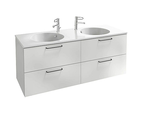 Купить Тумба белый матовый 140 см Jacob Delafon Odeon Rive Gauche EB2526-R9-M49 в магазине сантехники Santeh-Crystal.ru