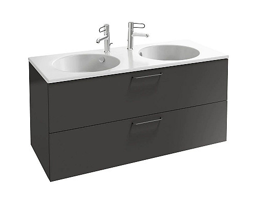 Купить Тумба серый антрацит 120 см Jacob Delafon Odeon Rive Gauche EB2525-R9-N14 в магазине сантехники Santeh-Crystal.ru