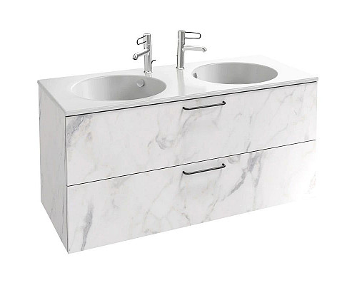Заказать Тумба белый мрамор 120 см Jacob Delafon Odeon Rive Gauche EB2525-R9-NR4 в магазине сантехники Santeh-Crystal.ru