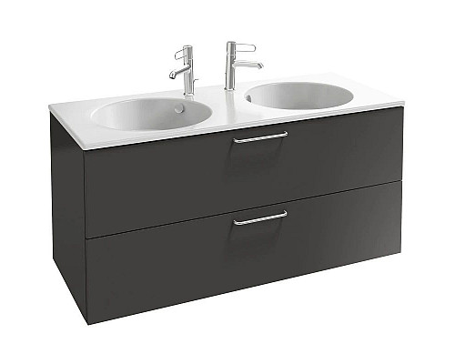 Купить Тумба серый антрацит 120 см Jacob Delafon Odeon Rive Gauche EB2525-R5-N14 в магазине сантехники Santeh-Crystal.ru