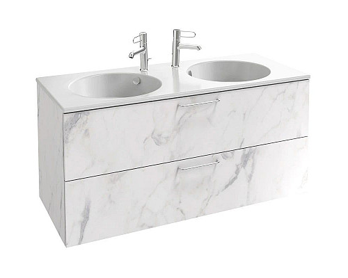 Приобрести Тумба белый мрамор 120 см Jacob Delafon Odeon Rive Gauche EB2525-R5-NR4 в магазине сантехники Santeh-Crystal.ru