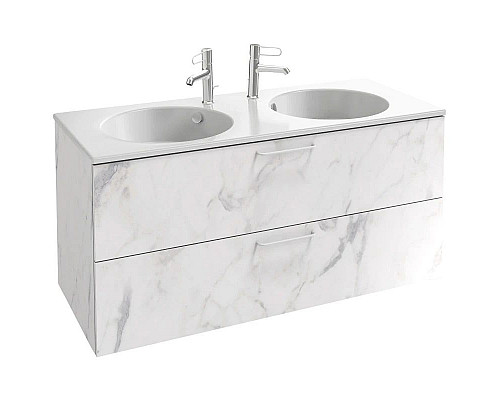 Купить Тумба белый мрамор 120 см Jacob Delafon Odeon Rive Gauche EB2525-R6-NR4 в магазине сантехники Santeh-Crystal.ru