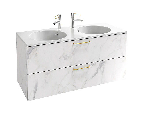 Купить Тумба белый мрамор 120 см Jacob Delafon Odeon Rive Gauche EB2525-R8-NR4 в магазине сантехники Santeh-Crystal.ru