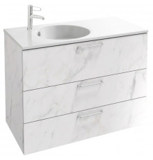 Тумба белый мрамор 100 см Jacob Delafon Odeon Rive Gauche EB2534-R5-NR4