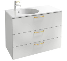 Тумба белый матовый 100 см Jacob Delafon Odeon Rive Gauche EB2534-R8-M49