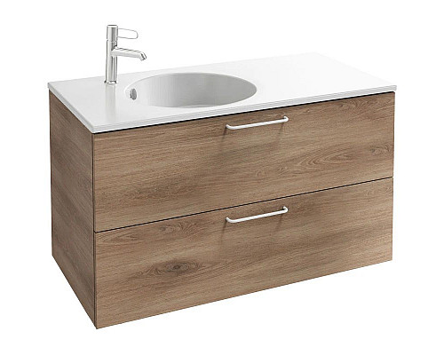 Приобрести Тумба квебекский дуб 100 см Jacob Delafon Odeon Rive Gauche EB2524-R6-E10 в магазине сантехники Santeh-Crystal.ru