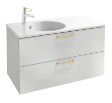 Тумба белый матовый 100 см Jacob Delafon Odeon Rive Gauche EB2524-R8-M49