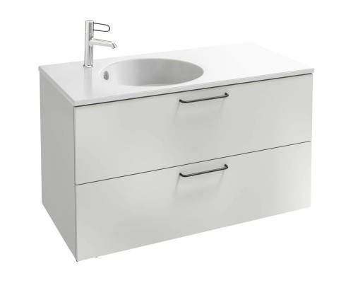 Приобрести Тумба белый 100 см Jacob Delafon Odeon Rive Gauche EB2524-R9-N18 в магазине сантехники Santeh-Crystal.ru