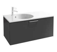 Тумба серый антрацит 100 см Jacob Delafon Odeon Rive Gauche EB2514-R5-N14