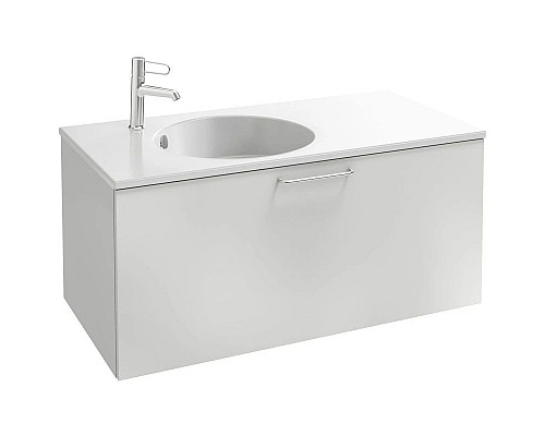 Купить Тумба белый 100 см Jacob Delafon Odeon Rive Gauche EB2514-R5-N18 в магазине сантехники Santeh-Crystal.ru