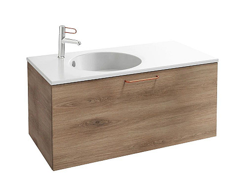 Купить Тумба квебекский дуб 100 см Jacob Delafon Odeon Rive Gauche EB2514-R7-E10 в магазине сантехники Santeh-Crystal.ru