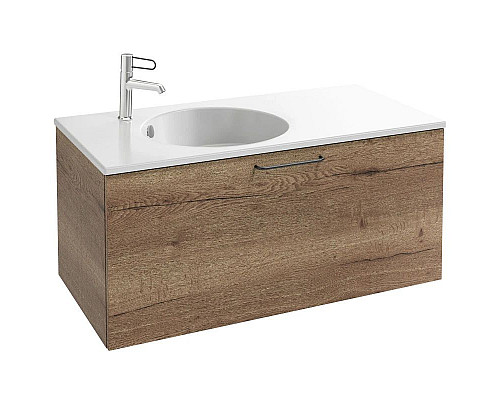 Купить Тумба дуб табак 100 см Jacob Delafon Odeon Rive Gauche EB2514-R9-E52 в магазине сантехники Santeh-Crystal.ru