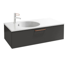 Тумба серый антрацит 100 см Jacob Delafon Odeon Rive Gauche EB2516-R7-N14