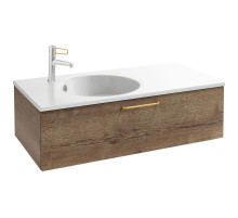 Тумба дуб табак 100 см Jacob Delafon Odeon Rive Gauche EB2516-R8-E52