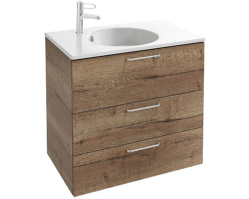 Приобрести Тумба дуб табак 80 см Jacob Delafon Odeon Rive Gauche EB2532-R5-E52 в магазине сантехники Santeh-Crystal.ru