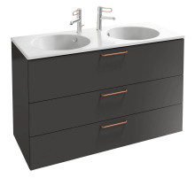 Тумба серый антрацит 120 см Jacob Delafon Odeon Rive Gauche EB2535-R7-N14