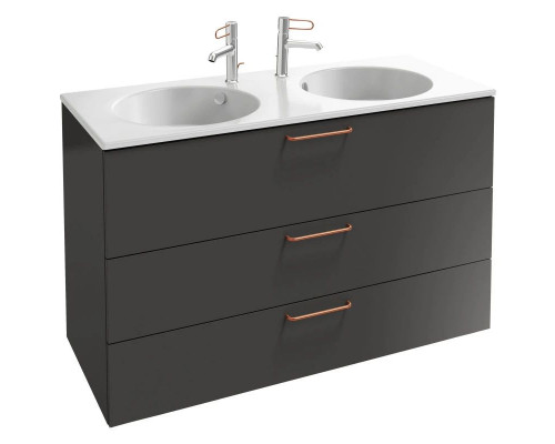 Заказать Тумба серый антрацит 120 см Jacob Delafon Odeon Rive Gauche EB2535-R7-N14 в магазине сантехники Santeh-Crystal.ru