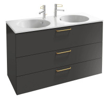 Тумба серый антрацит 120 см Jacob Delafon Odeon Rive Gauche EB2535-R8-N14