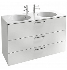 Тумба белый матовый 120 см Jacob Delafon Odeon Rive Gauche EB2535-R9-M49