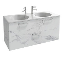 Тумба белый мрамор 120 см Jacob Delafon Odeon Rive Gauche EB2545-R5-NR4