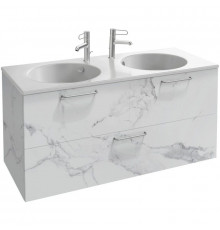 Тумба белый мрамор 120 см Jacob Delafon Odeon Rive Gauche EB2545-R5-NR4